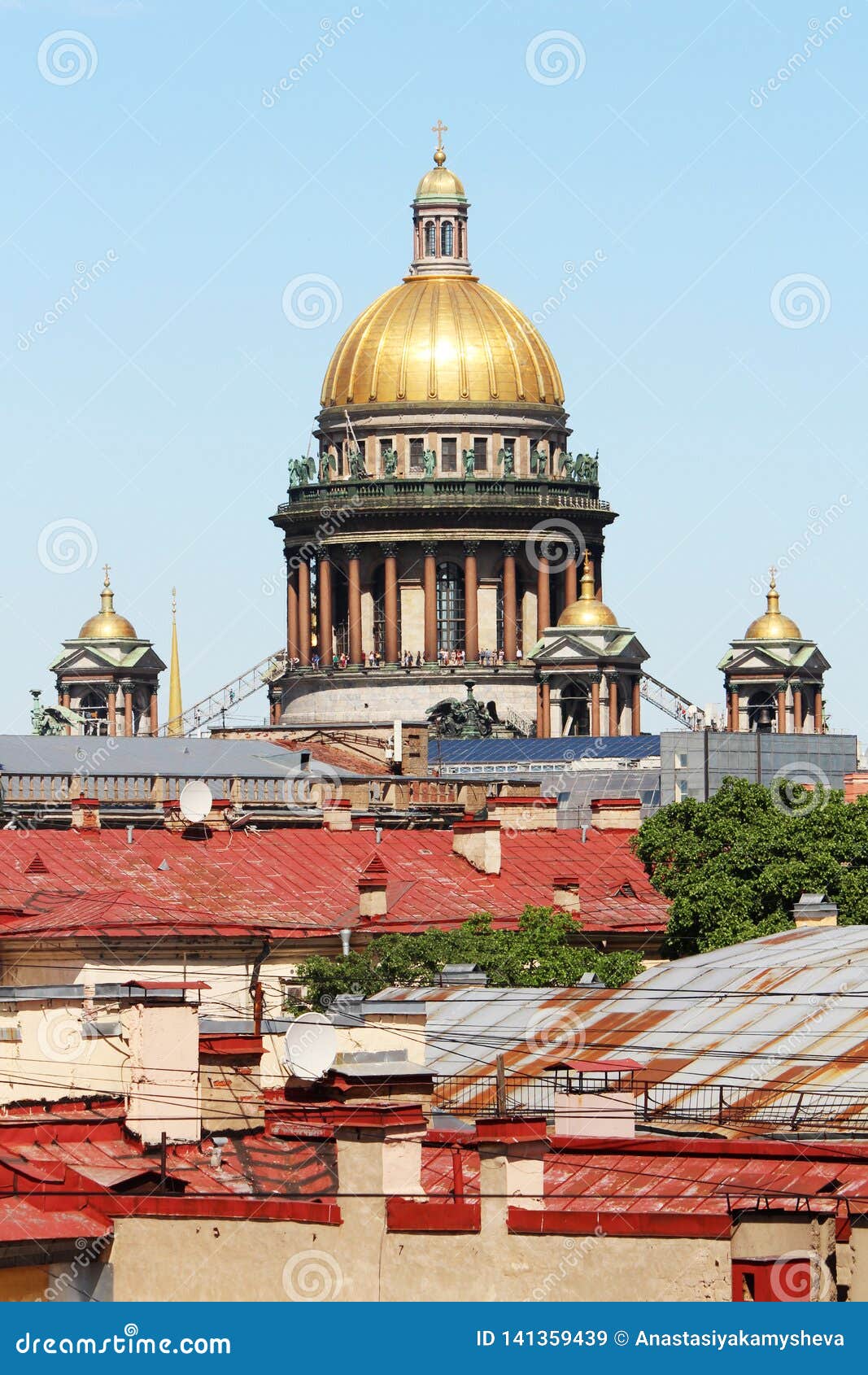 Исаакиевский собор крыша